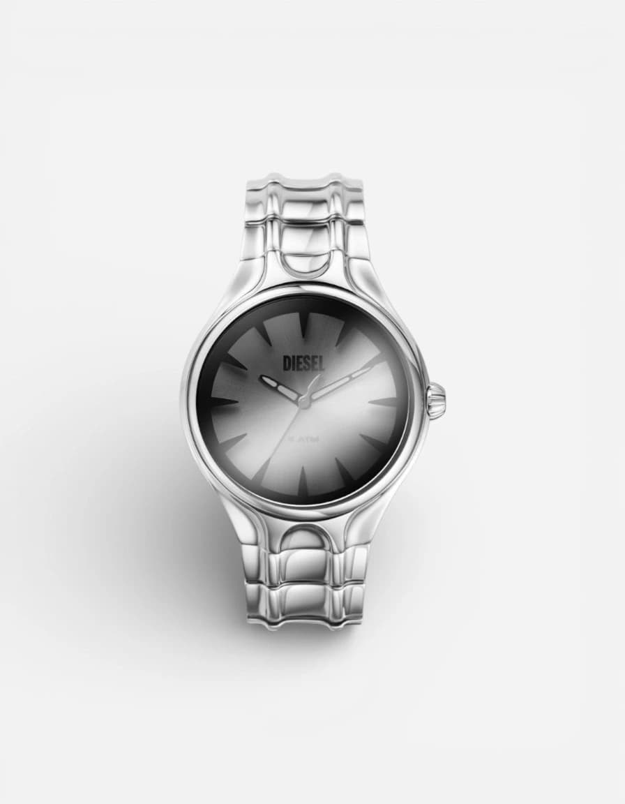 Diesel Diesel Stainless Steel Analog White Dial Men's