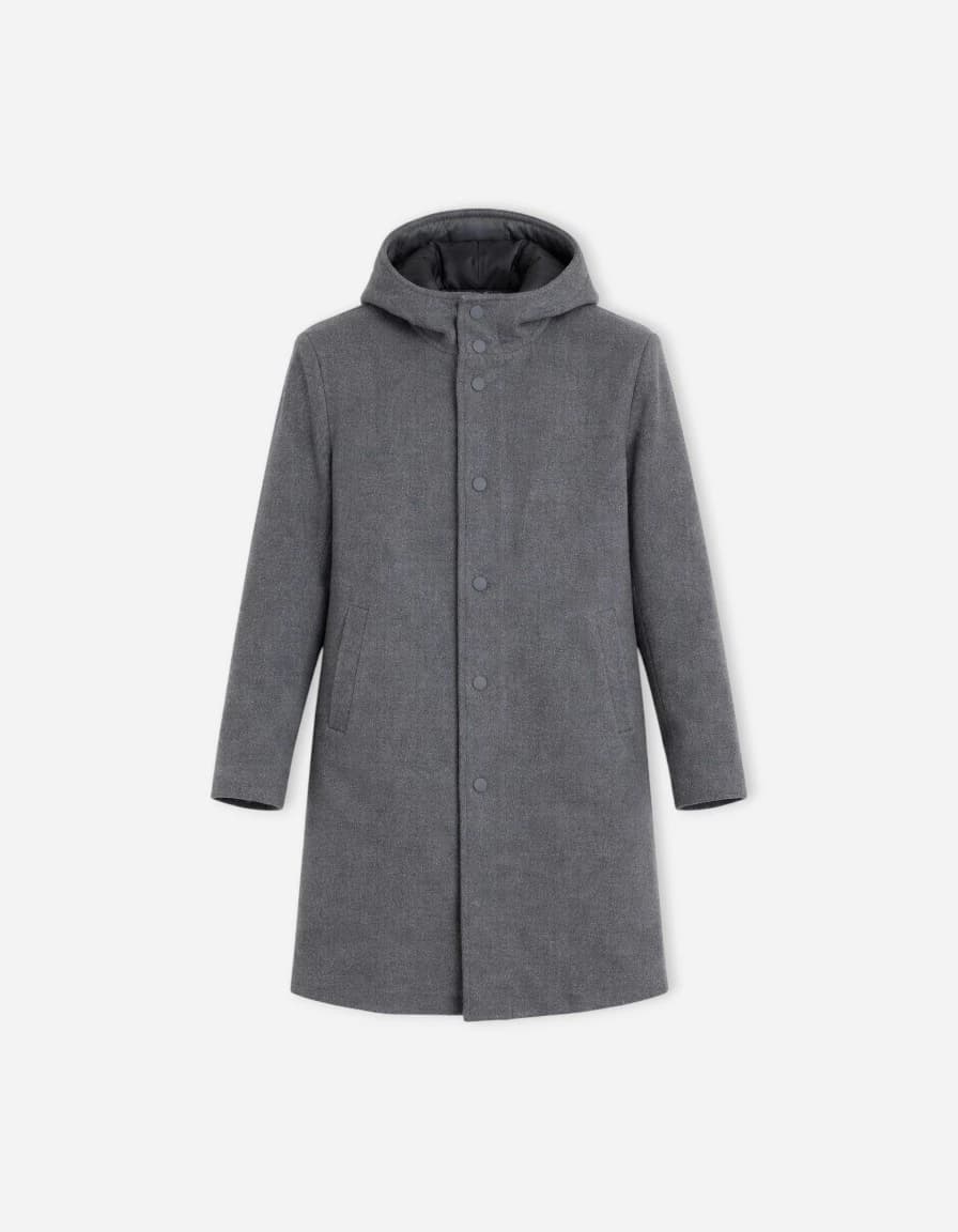 Trendyol Men Single Breasted Hooded Overcoat