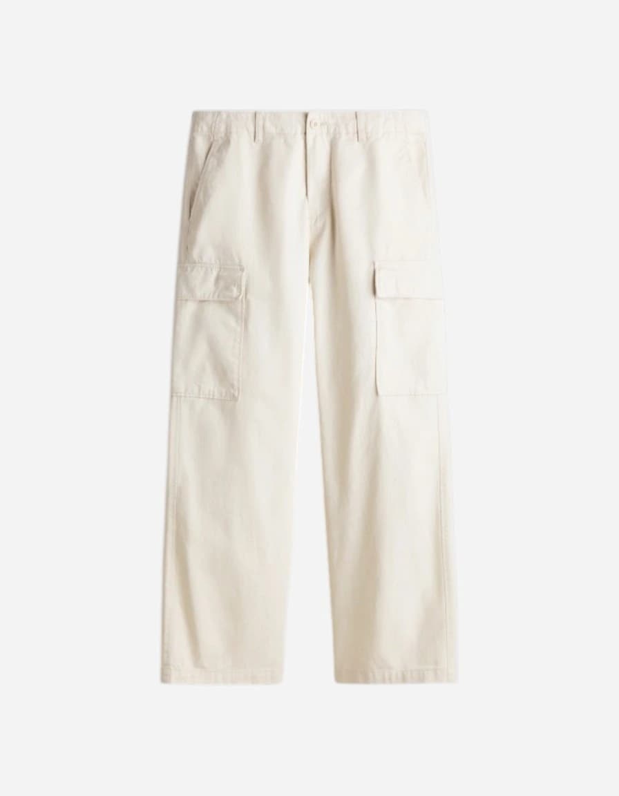 H&M Relaxed Fit Cotton Cargo Trousers