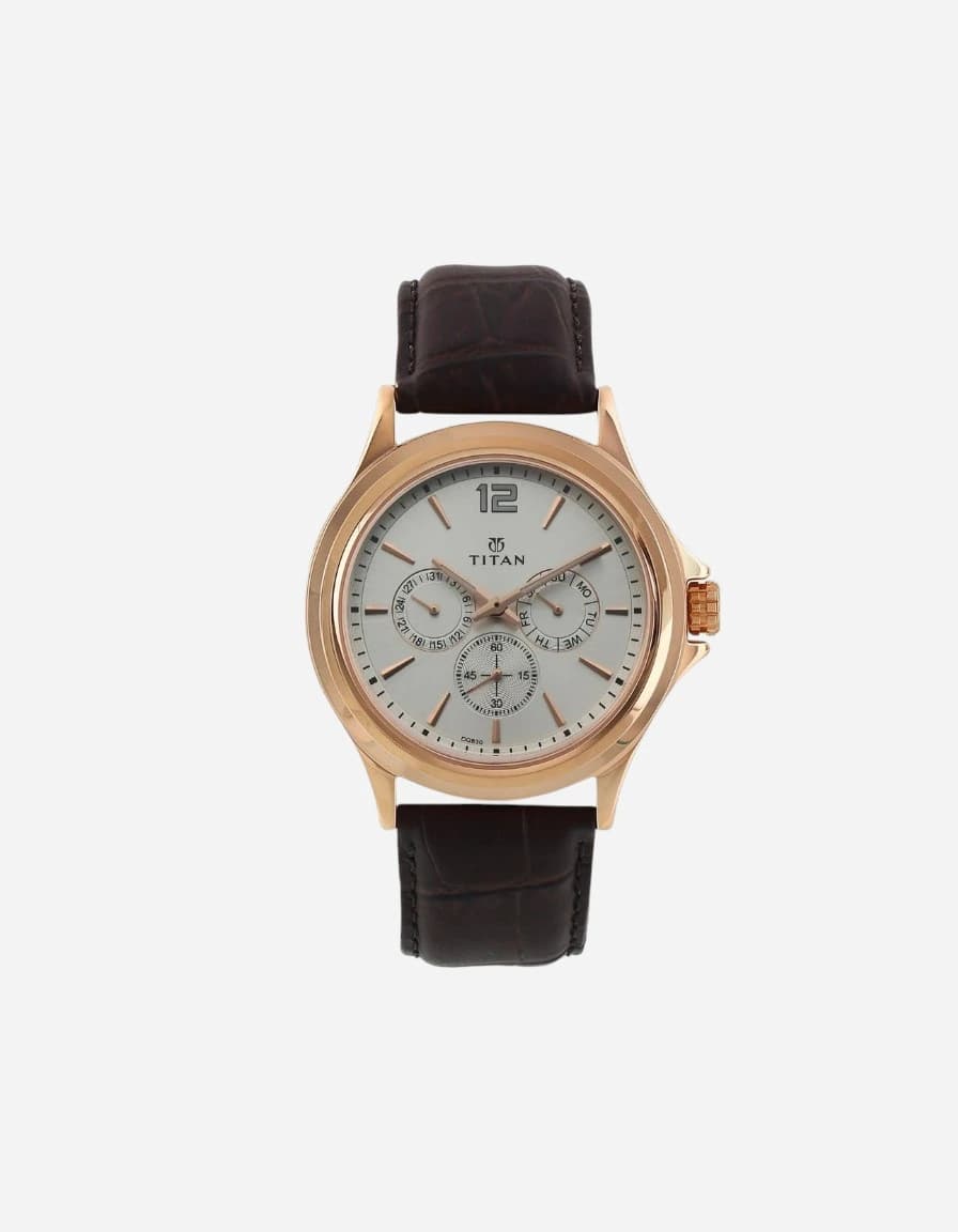 Titan Neo Analog Grey Dial Men's Watch