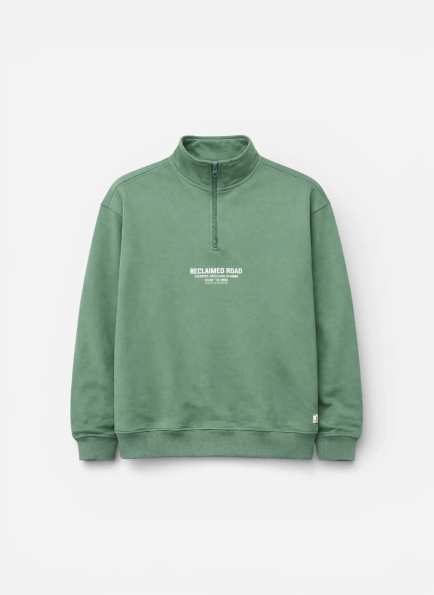 Roadster The Life Co. Relaxed Fit Drop Shoulder Sleeves Sweatshirt