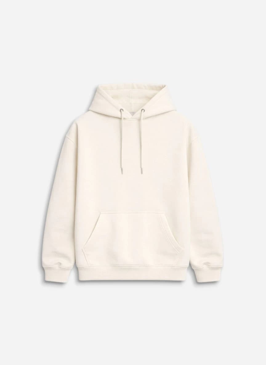 Urbano Fashion Men Solid Oversized Hooded Neck Sweatshirt