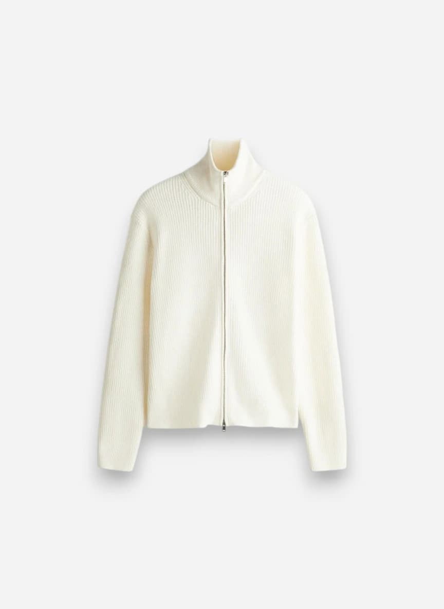 H&M Regular Fit Zip Cardigan