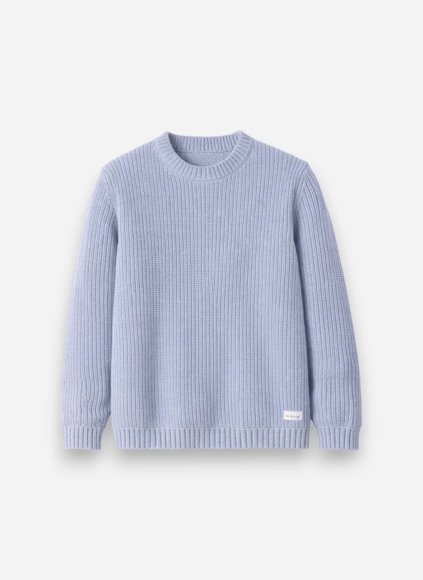 Mr Bowerbird Ribbed Tailored Fit Pullover Sweaters