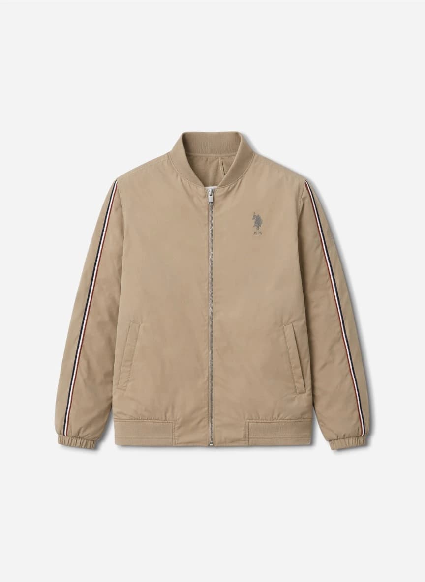 U.S. Polo Assn. Men Reversible Bomber Jacket